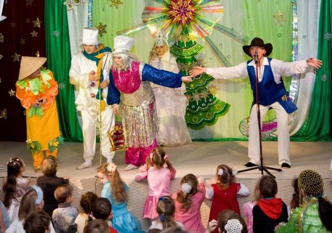 Сцена спектакля